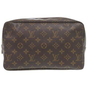 LOUIS VUITTON Authentic Brown Monogram Pouch